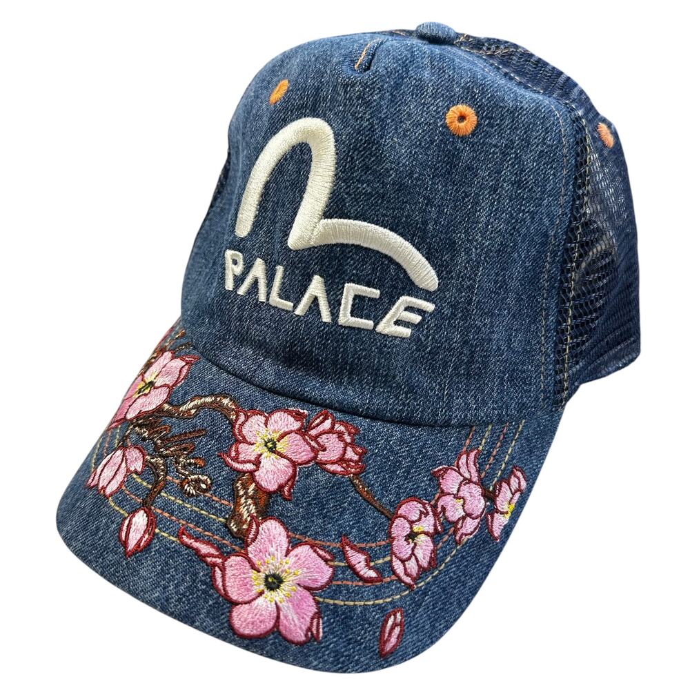 Brand New Palace x Evisu Trucker Hat SS23